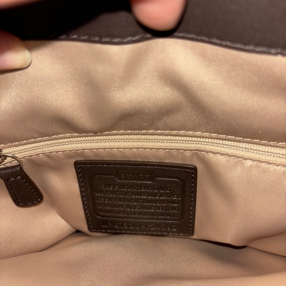 Coach Patterned Shoulder Bag - Picture 3 of 4